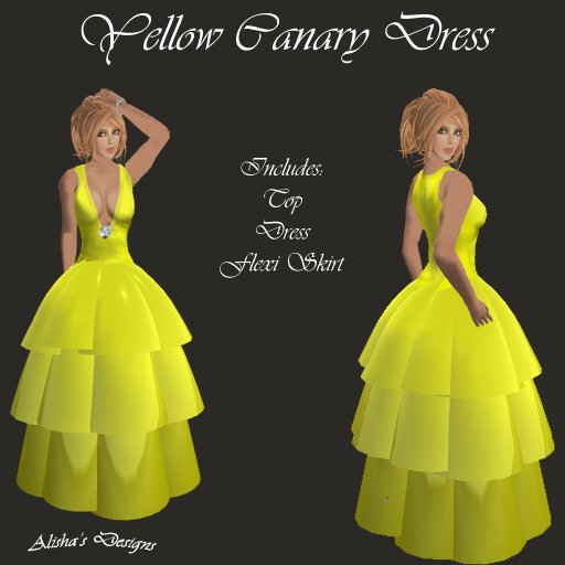 Yellow Canary Dress