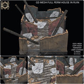 GD MESH FULL PERM HOUSE IN RUIN