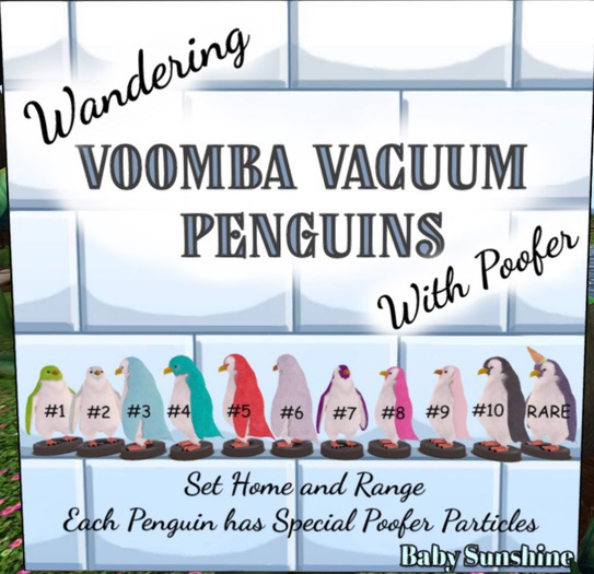 Voomba Vacuum Penguin Box # RARE