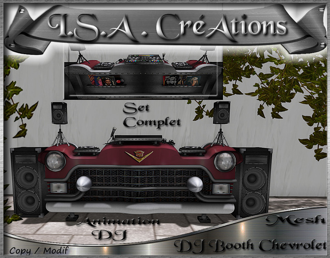 DJ Booth Chevrolet * Mesh * BOX