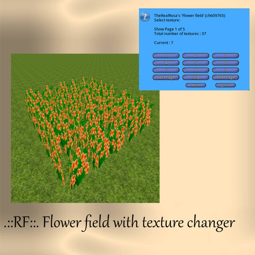 .::RF::. Flower field with texture changer