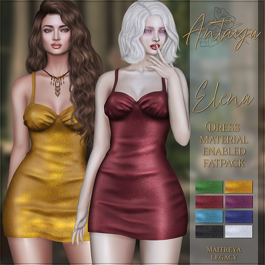 :: ANTAYA :: Dress <Elena> FATPACK (wear)