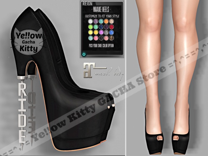 REIGN.- MAAIKE HEELS (RIDE OR DIE) FATPACK #12