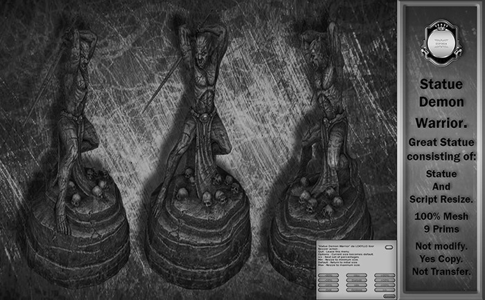 DEMO Statue Demon Warrior
