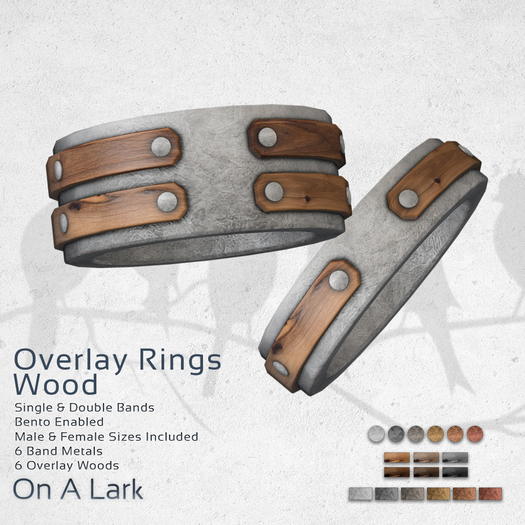 *OAL* Overlay Rings - Woods