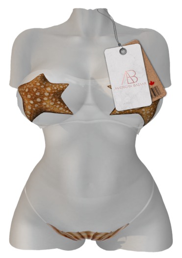 [AB] Starfish Bikini Sand