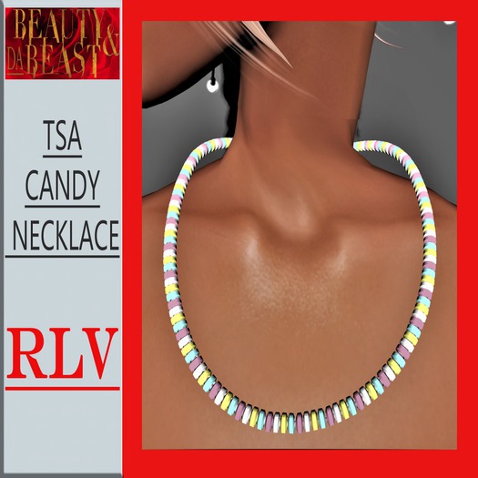 [b&d] TSA candy necklace