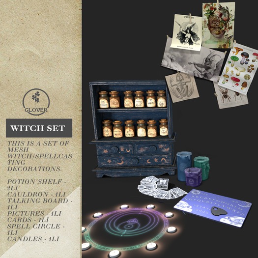 Clover - Witch gear set