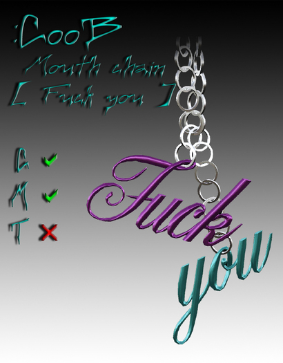 :CooB - Mouth chain [F*** you]