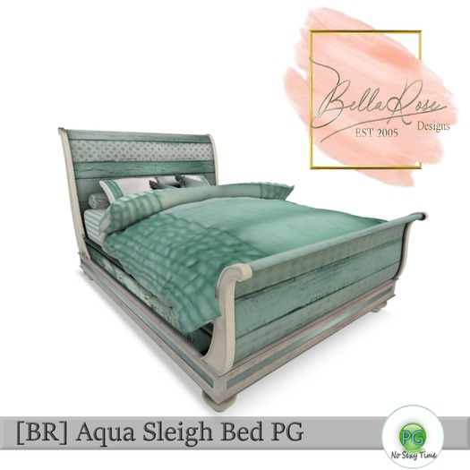 [BR] Aqua Sleigh Bed PG