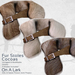 Oal ad fur stoles cocoas sq