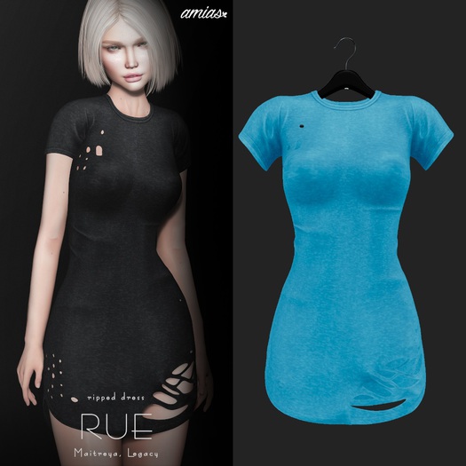 amias - RUE dress sky