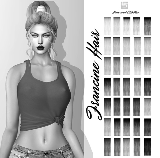 [LS] FRANCINE HAIR DEMO