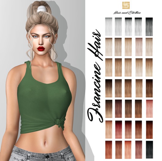 [LS] FRANCINE HAIR