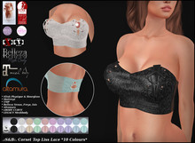 .:S&B:. Corset Top Liss Lace *10 Colours*