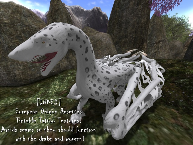 [INKED] European Dragon Rosette Tattoo