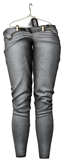 SPIRIT - Chloe jeans [GRAY]