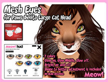 {Meow!} Mesh Eyes for Paws Head Bento Big Cat v2