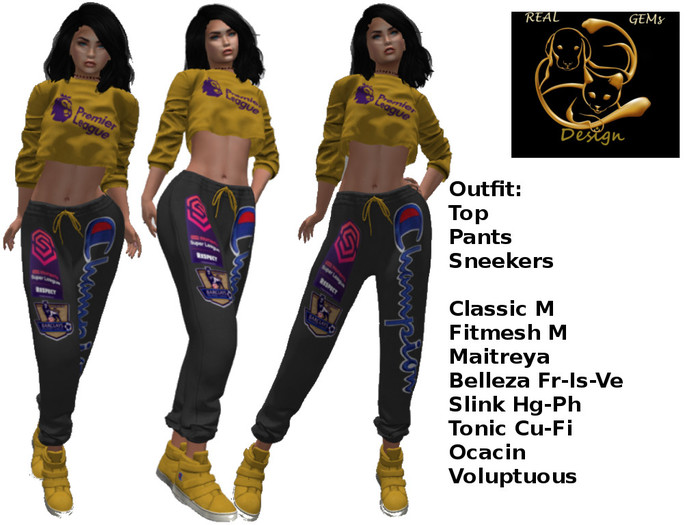 [RG] Premier Jogging Sportswear Outfit (DemoBox)