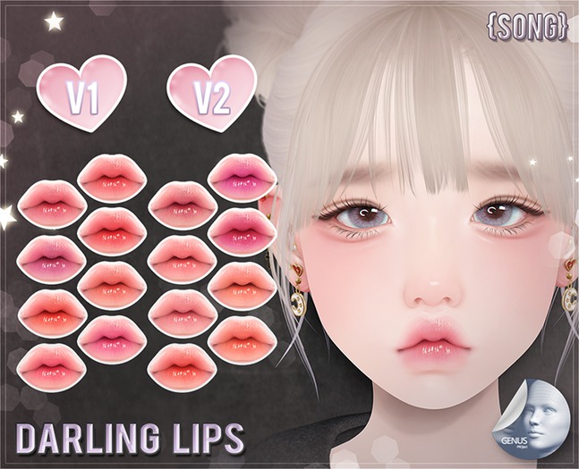 {S0NG} Darling Lips - Light (Fatpack) Genus Applier