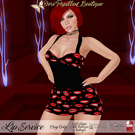 DPB Lip Service - Black