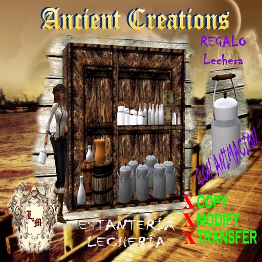 Estanteria leche L&M 
