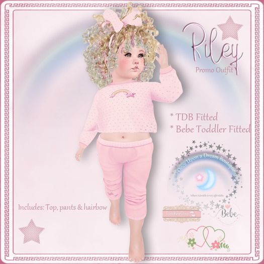 OUD Riley Promo TDB & Bebe Toddler Fitted