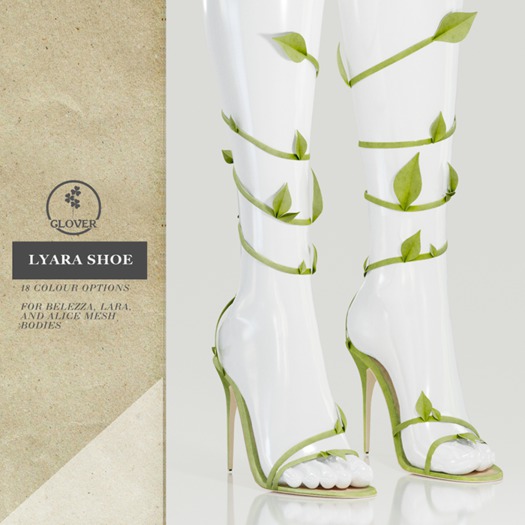 Clover - Lyara shoe (box): Grey