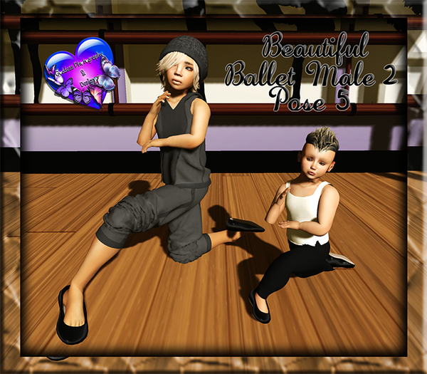 GP&D - Beautiful Ballet Male 2 - Pose 5 - CM(Bag)