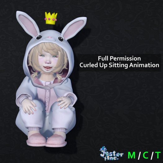 [Jester Inc.] Full Perm Curled Up Sit! - Add to Unpack