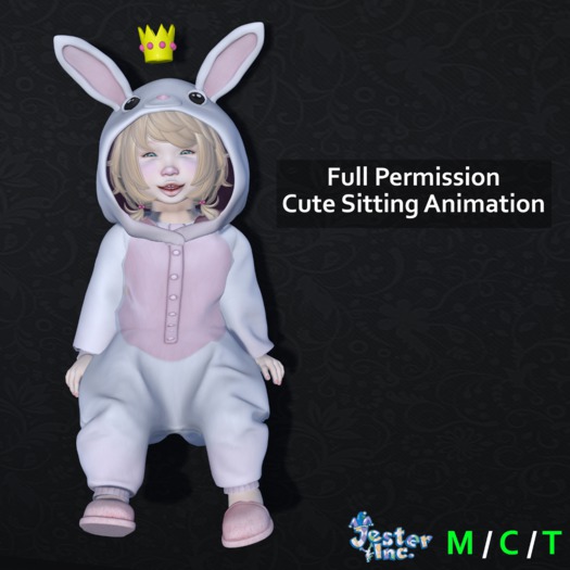 [Jester Inc.] Full Perm Cute Sit!