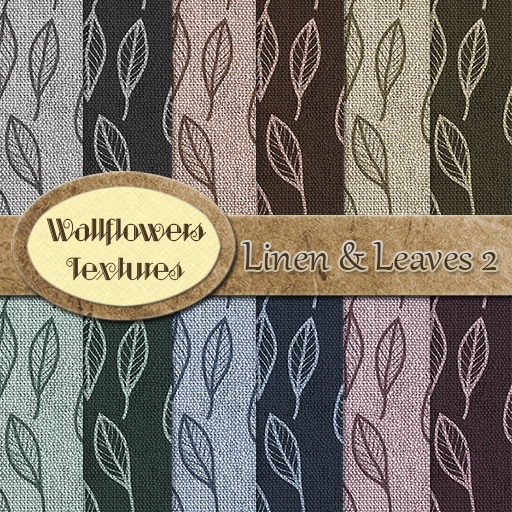 *Wallflowers* Linen & Leaves 2
