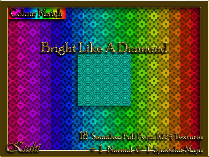Bright Like A Diamond Textures
