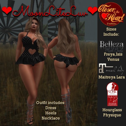MoonLiteLuv Dress Outfit**