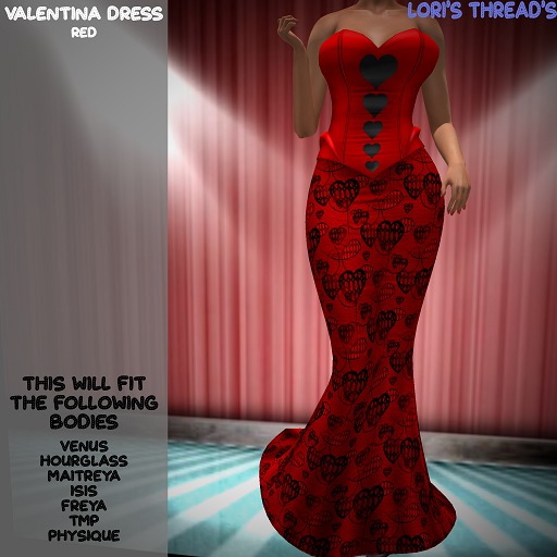 [L.T] Valentina Dress - Red BOX