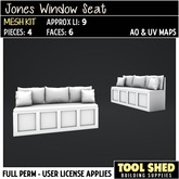 Tool Shed - Jones Window Seat Kit