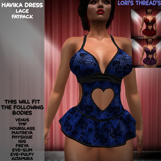 [L.T] Havika Dress - Lace Fatpack