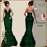 (CNS) Desarae gown Emerald