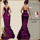 (CNS) Desarae gown Tourmaline