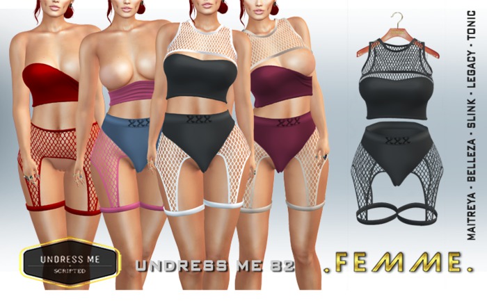 [FM] UNDRESS ME 82 BLACK