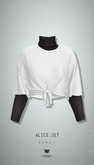 -Pixicat- Alice Set (White)