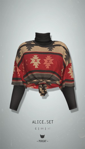 -Pixicat- Alice Set (Aztec)