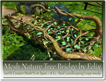 Mesh Nature Tree Bridge by Felix 6m Span=8 Li copy-mody
