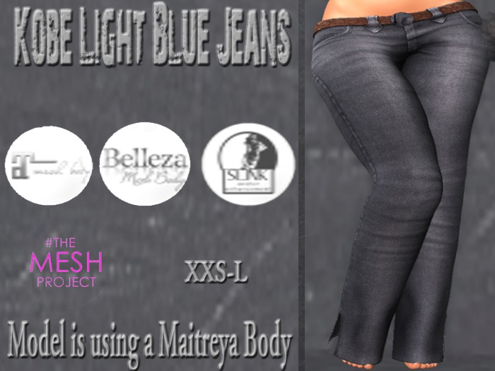 Kobe Jeans-Light Blue