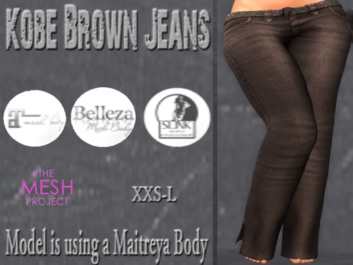 Kobe Jeans-Brown
