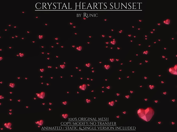 .: Runic :. Crystal Hearts Sunset