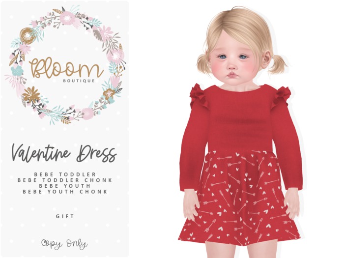 Bloom Valentine Dress Gift