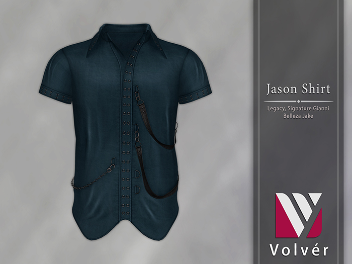 //Volver// Jason Shirt - Dark Teal