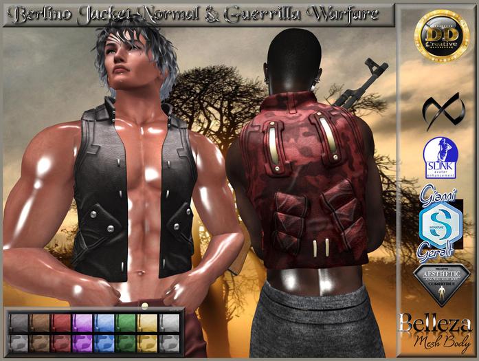 ☾ⅅⅅ☽ ◉ Berlino Jacket Normal & Guerrilla Warfare ◉ 