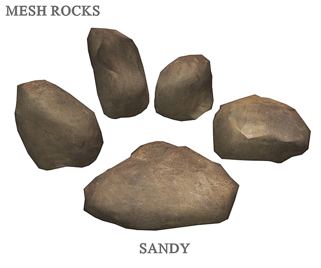 [BLOCK.7] MESH ROCKS SANDY PACK
